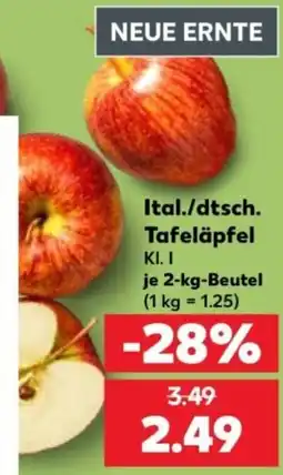 Kaufland Ital./dtsch. Tafeläpfel Angebot