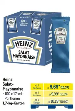 METRO Heinz Salat-Mayonnaise Angebot