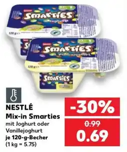 Kaufland Nestlé Mix-in Smarties Angebot