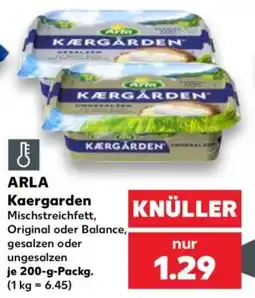 Kaufland ARLA Kaergarden Mischstreifchfett Angebot