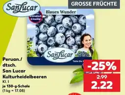Kaufland San Lucar Kulturheidelbeeren Angebot