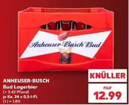 Kaufland ANHEUSER-BUSCH Bud Lagerbier Angebot