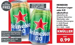 Kaufland Heineken 0.0 Angebot