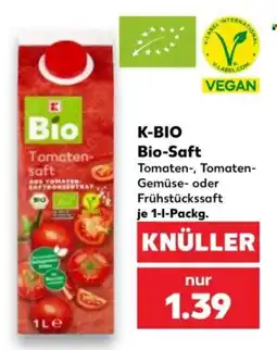 Kaufland K-BIO Bio-Saft Angebot