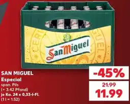 Kaufland SAN MIGUEL Especial Angebot