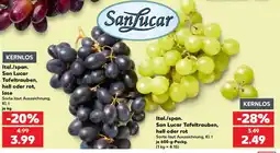 Kaufland San Lucar Tafeltrauben Angebot