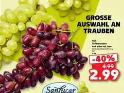 Kaufland Ital. Tafeltrauben Angebot