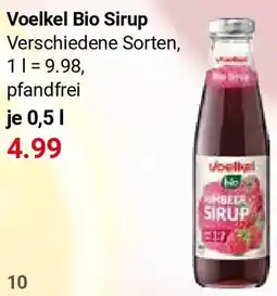 Globus Voelkel Bio Sirup Angebot