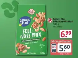 Rossmann Genuss Plus Edel-Nuss-Mix Maxi Angebot