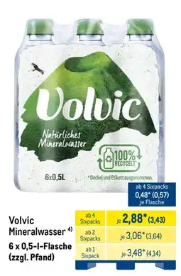 METRO Volvic Mineralwasser Angebot