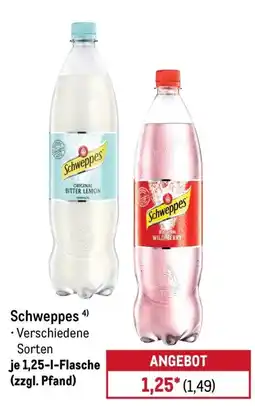 METRO Schweppes Angebot