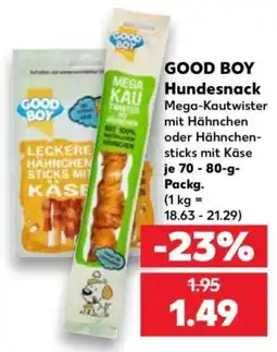 Kaufland GOOD BOY Hundesnack Mega-Kautwister Angebot