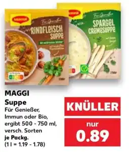 Kaufland MAGGI Suppe Angebot