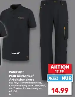 Kaufland PARKSIDE PERFORMANCE® Arbeitsbundhose Angebot