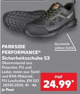 Kaufland PARKSIDE PERFORMANCE Sicherheitsschuhe S3 Angebot