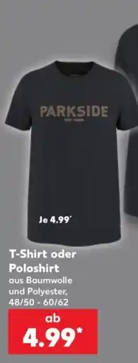 Kaufland PARKSIDE T-Shirt oder Poloshirt Angebot
