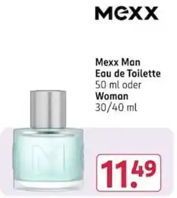 Rossmann Mexx Man Eau de Toilette Angebot