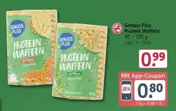 Rossmann Genuss Plus Protein Waffeln Angebot