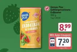 Rossmann Genuss Plus Gefriergetrocknete Erdbeeren Angebot