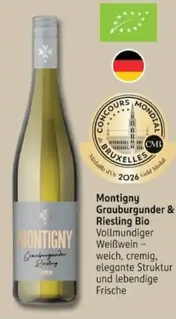 Rossmann Montigny Grauburgunder & Riesling Bio Angebot