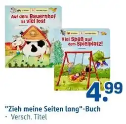 Rossmann Zieh meine Seiten lang-Buch Angebot