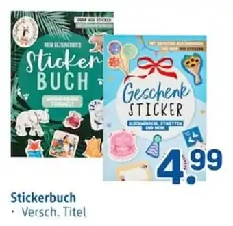 Rossmann Stickerbuch Angebot