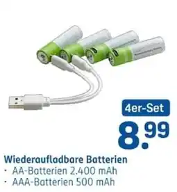 Rossmann Wiederaufladbare Batterien Angebot