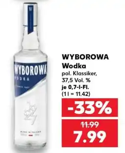 Kaufland WYBOROWA Wodka Angebot