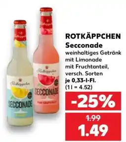 Kaufland ROTKÄPPCHEN Secconade Angebot
