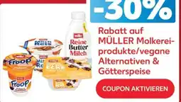 Kaufland MÜLLER Molkerei-produkte/vegane Alternativen & Götterspeise Angebot