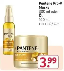 Rossmann Pantene Pro-V Maske Angebot