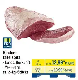 METRO PRO TRACE Rinder-tafelspitz Angebot