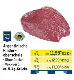 METRO Argentinische Rinderoberschale Angebot