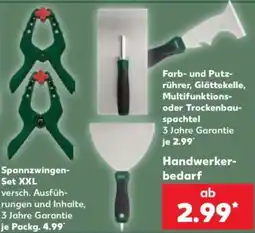 Kaufland Spannzwingen-Set XXL Angebot