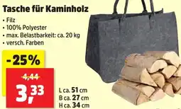 Thomas Philipps Tasche für Kaminholz Angebot