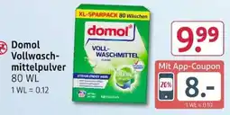 Rossmann Domol Vollwaschmittelpulver Angebot