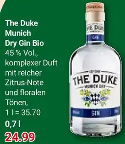 Globus The Duke Munich Dry Gin Bio Angebot