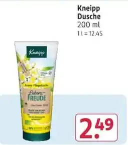 Rossmann Kneipp Dusche Angebot