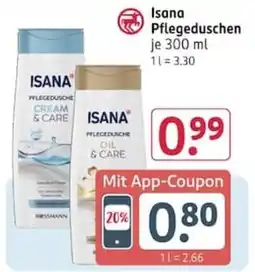 Rossmann Isana Pflegeduschen Angebot