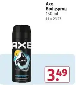 Rossmann Axe Bodyspray Angebot