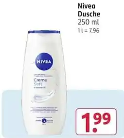 Rossmann Nivea Dusche Creme Soft Angebot