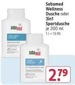 Rossmann Sebamed Wellness Dusche oder 3in1 Sportdusche Angebot