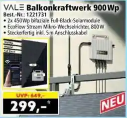Norma VALE Balkonkraftwerk 900Wp Angebot