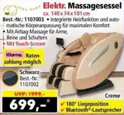 Norma Elektr. Massagesessel Angebot