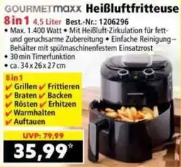 Norma GOURMETmaxx Heißluftfritteuse Angebot