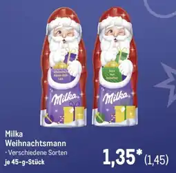 METRO Milka Weihnachtsmann Angebot