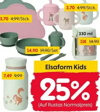 Rusta Elsaform Kids Angebot