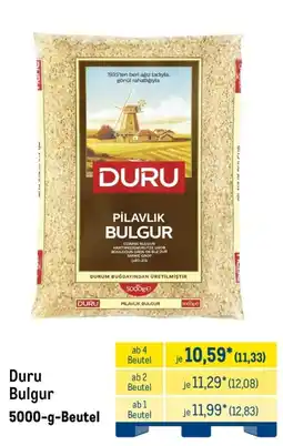 METRO Duru Bulgur Angebot