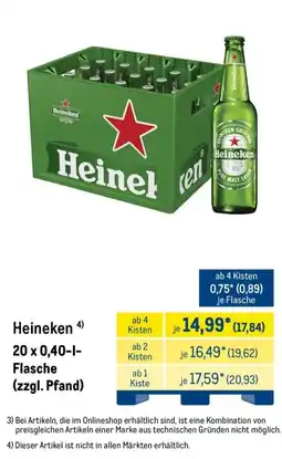 METRO Heineken Angebot