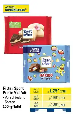 METRO Ritter Sport Bunte Vielfalt Angebot
